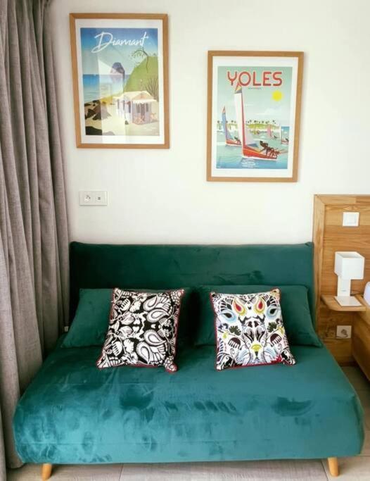 Le Bo Studio - Logement Standing Vue Mer & Piscine Le Diamant Eksteriør bilde